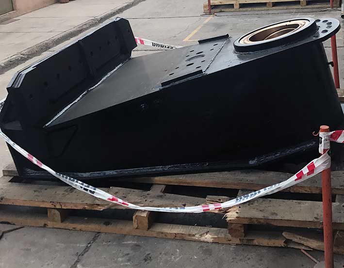 Saddle mach block